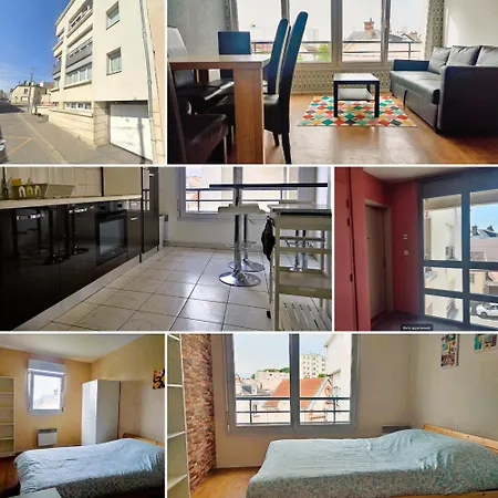 Апартаменты Confortable A Proximite Du Centre